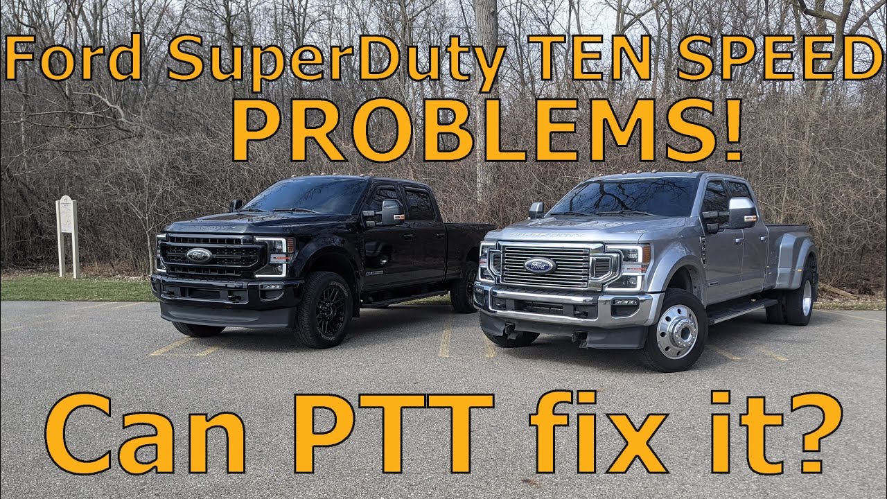ПРОБЛЕМЫ с 10-ступенчатой ​​трансмиссией Super Duty. Сможет ли PTT это исправить?