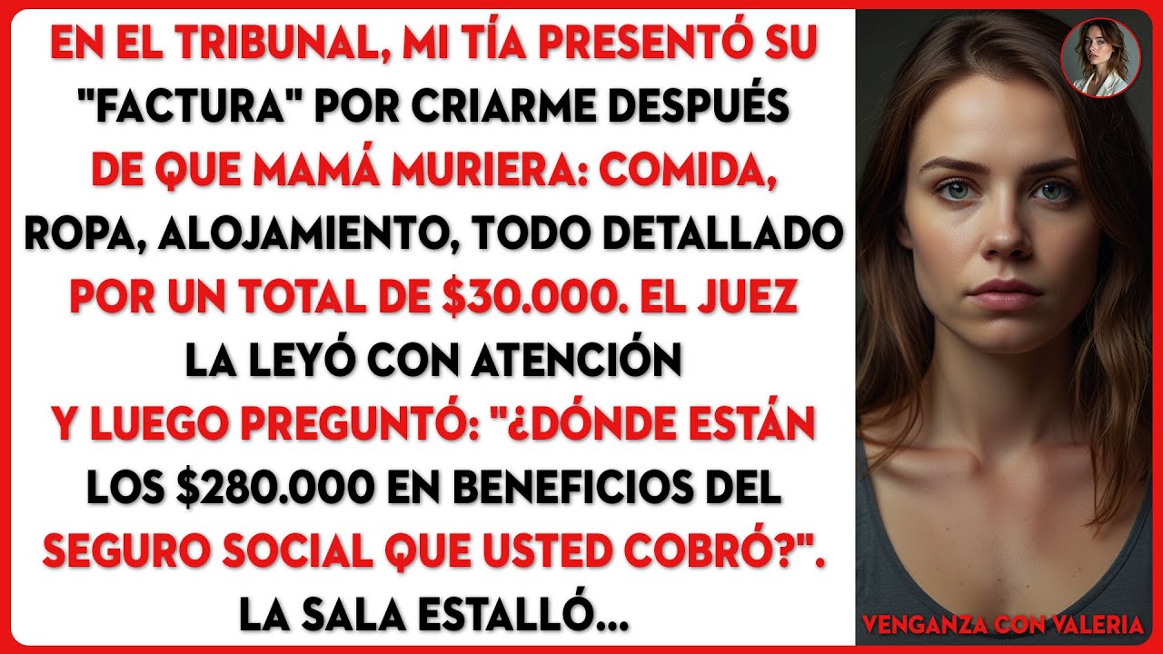 Mi tía reclamó que le debía $30.000 dólares por 