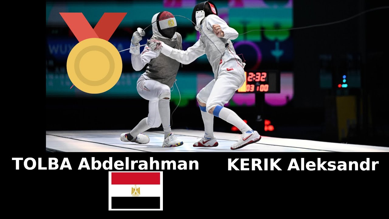 Junior Worlds 2025, Wuxi — Men's Foil — GOLD — TOLBA Abdelrahman vs KERIK Aleksandr