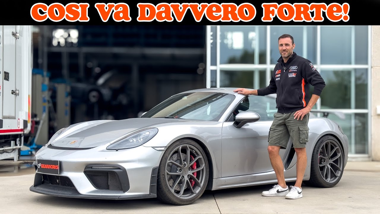 MODIFICHE AL CAMBIO PORSCHE CAYMAN GT4: COPPIA CONICA CORTA | VOLANO LEGGERO | FRIZIONE RINFORZATA