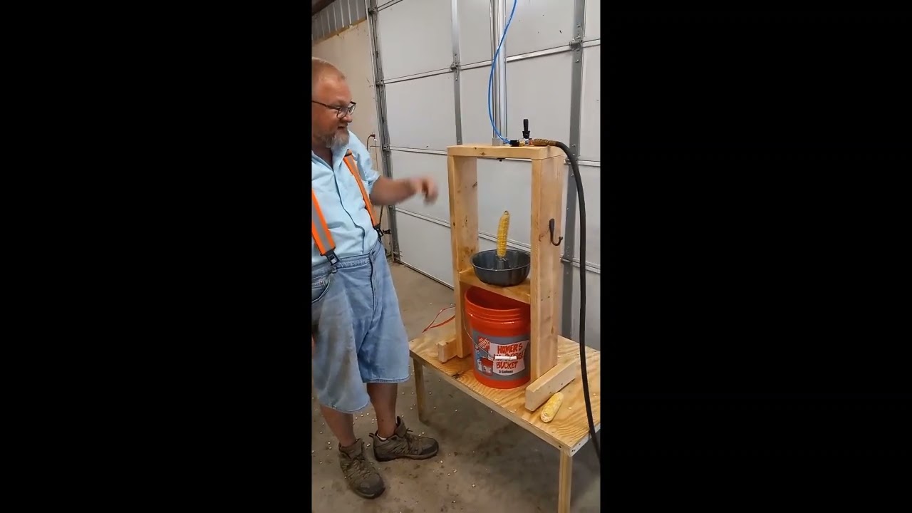 pneumatic corn cutter