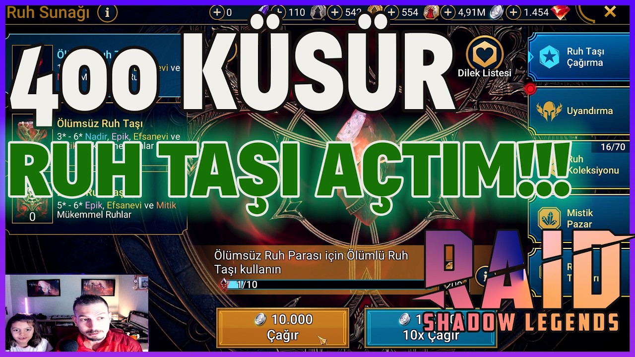 BASİM için Ruh Taşlarını Feda Ettik - Raid Shadow Legends #raidshadowlegends