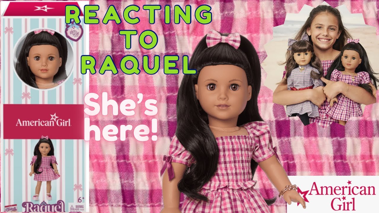 Reacting to Raquel Reyes 🎀 American Girl of the Year 2026! (GOTY) #agtuber #americangirldoll