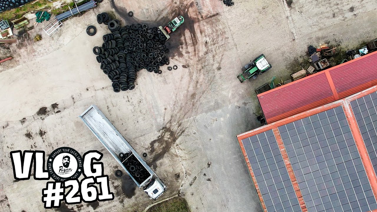 vLog261: Fachgerecht entsorgen 🗑 - Die Reifen kommen weg