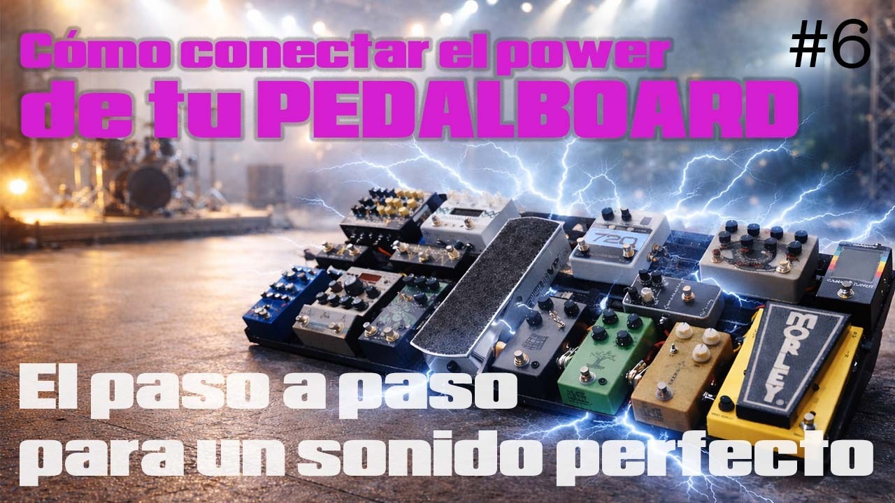 Armando tu Pedalboard a medida - (Parte6) Conectando lineas de energía