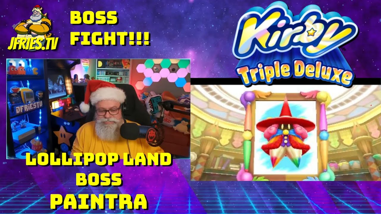 Highlight: Kirby: Triple Deluxe - Lollipop Land Boss - Paintra