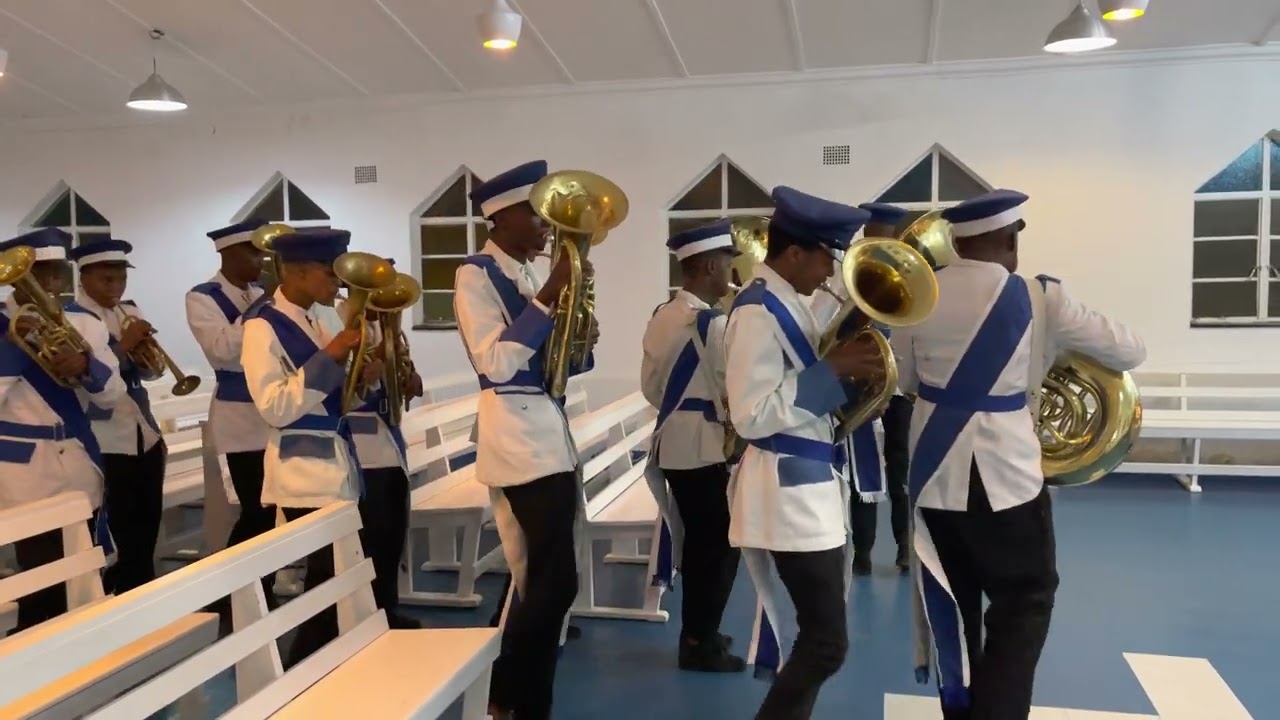 Lefifi. Easter 2022. Prophet Bogatsu, St Johns Independent Brass band HQ