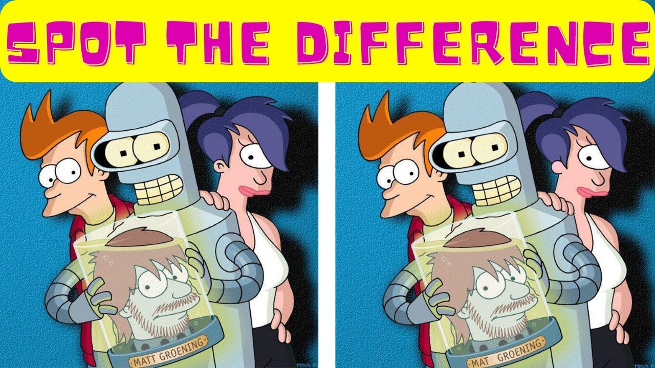 Futurama - Spot the Difference