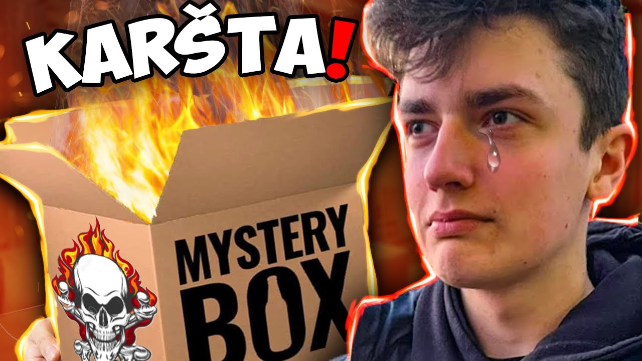 AŠTRIAUSIAS *MYSTERY BOX'AS*!?