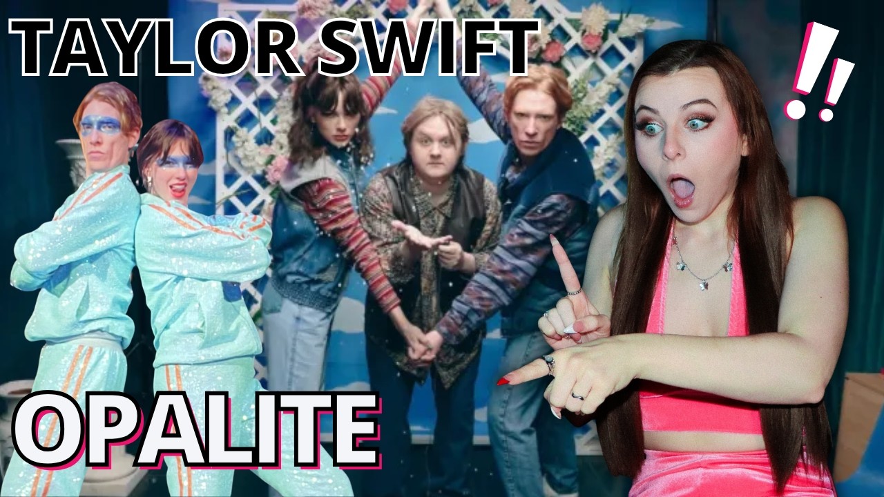HOW MANY CELEBRITIES ARE IN THIS!?! | Reaction to Taylor Swift - Opalite (Official Music Video)