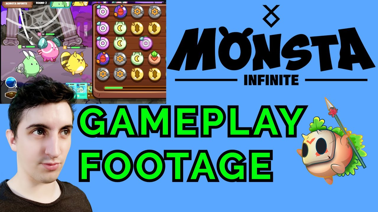 GAMEPLAY FOOTAGE! | MONSTA INFINITE  New Play to Earn game