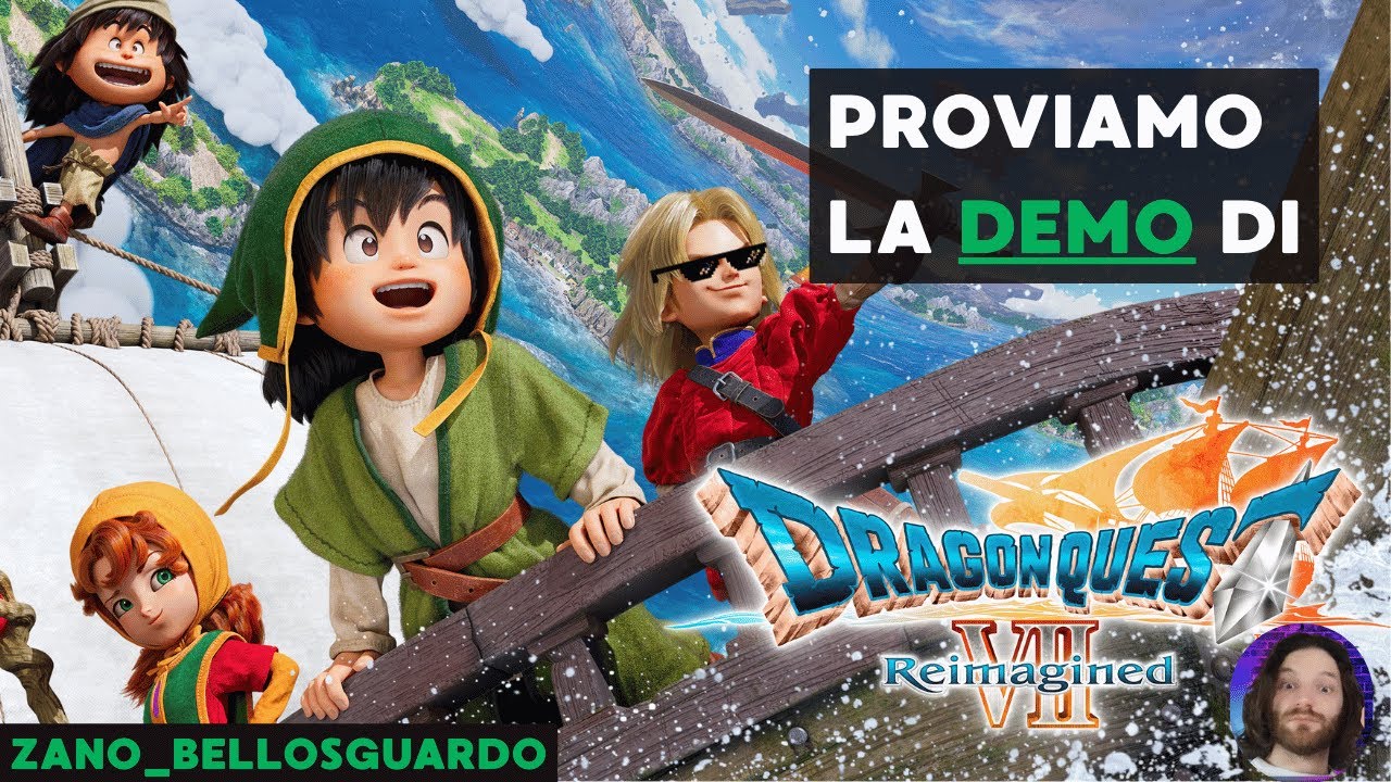 DRAGON QUEST VII   REIMAGINED DEMO ITA