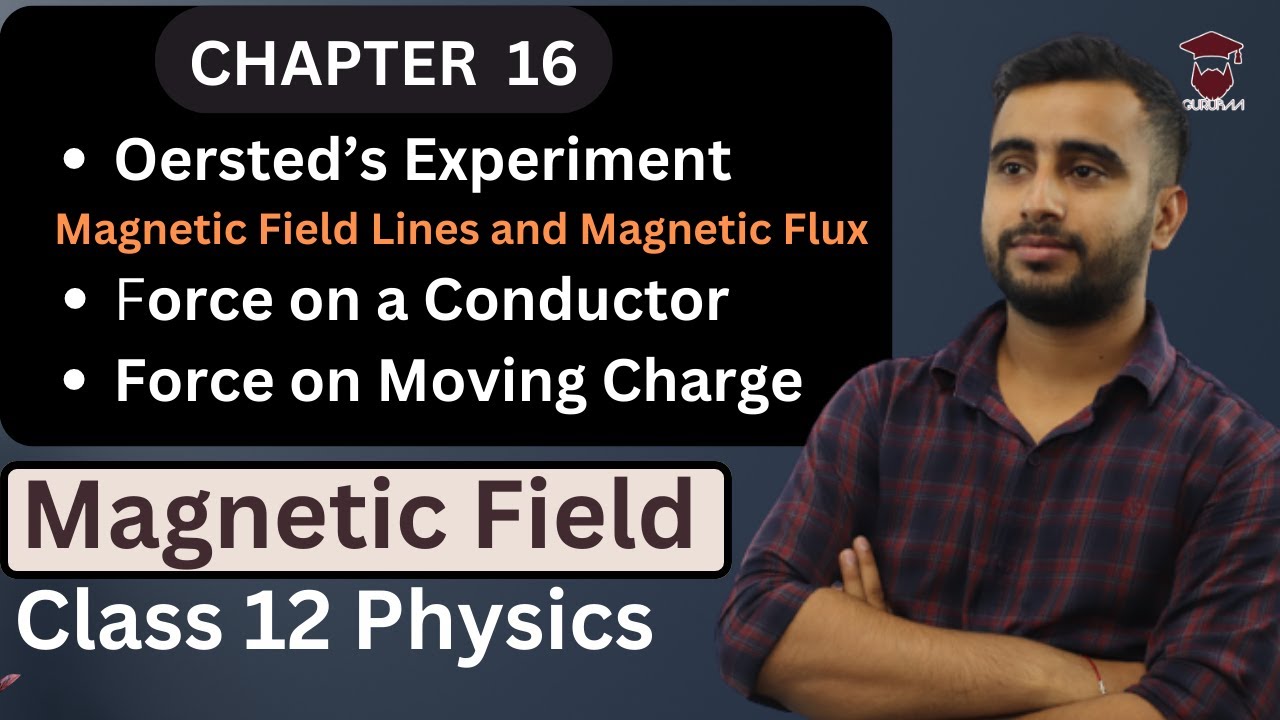 Oersted’s Experiment || Magnetic Field Lines and Flux || Force on a Conductor || Class 12 Physics