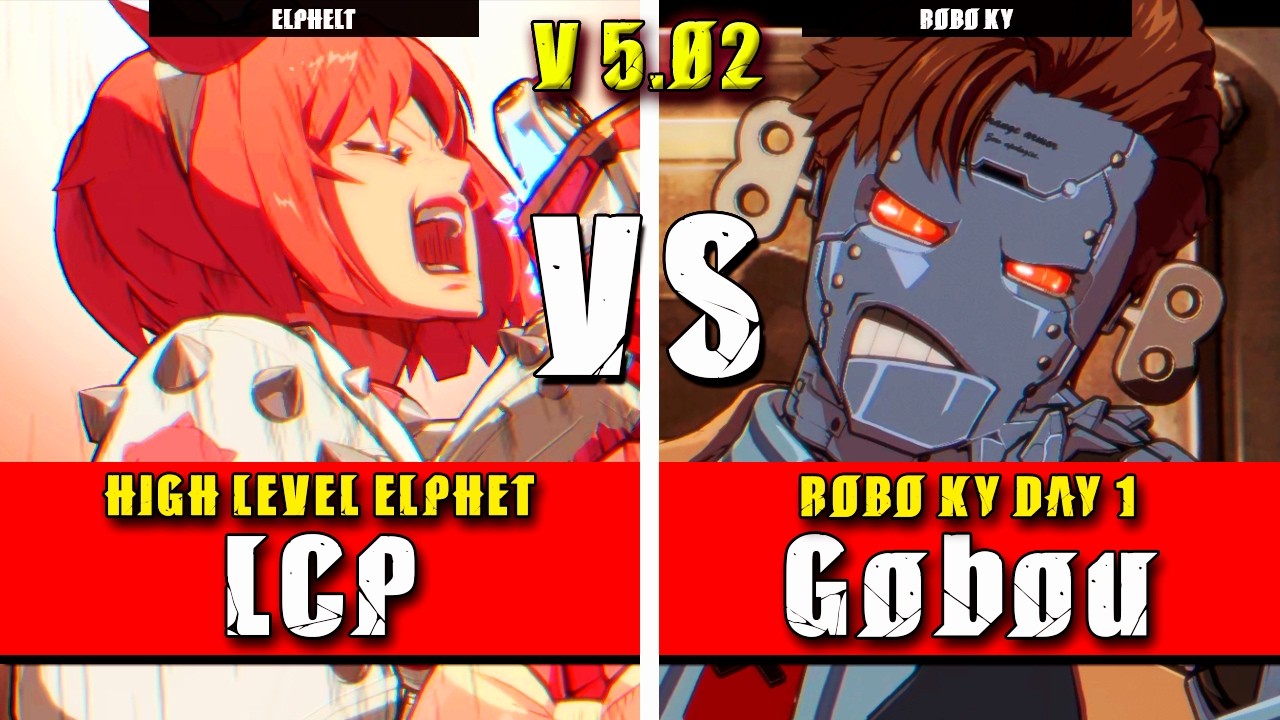 GGST | LCP (Elphelt) VS Gobou (Robo Ky) | Guilty Gear Strive High level gameplay
