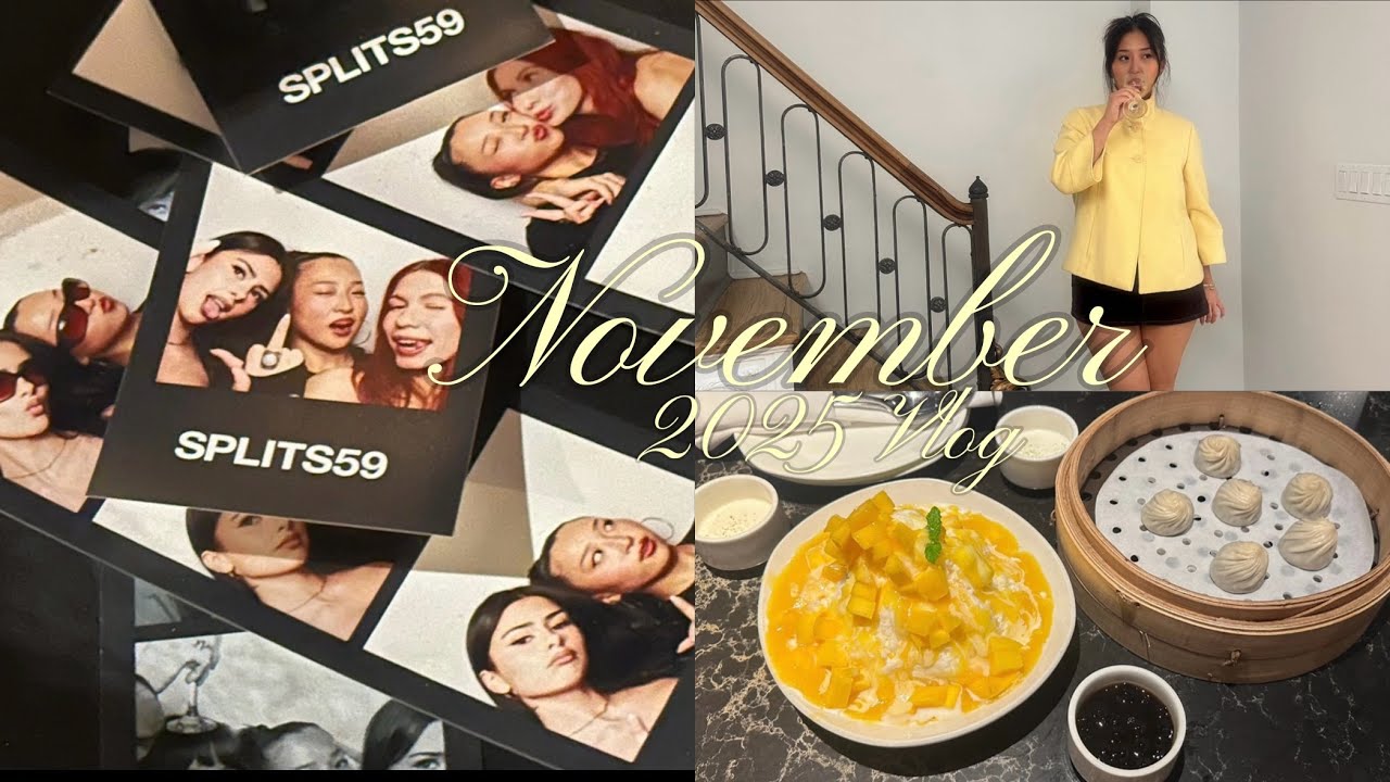 november 2025 in nyc ♡ (yummy dinners, wicked, and fjolla’s bday celebrations!)