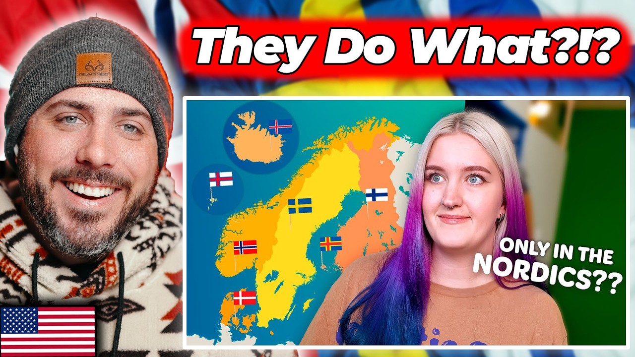 American Reacts: These “Normal” Nordic Things Are Wild