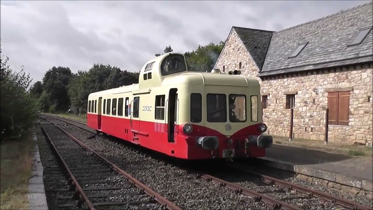 Les autorails des années 50 à 80 en Bretagne