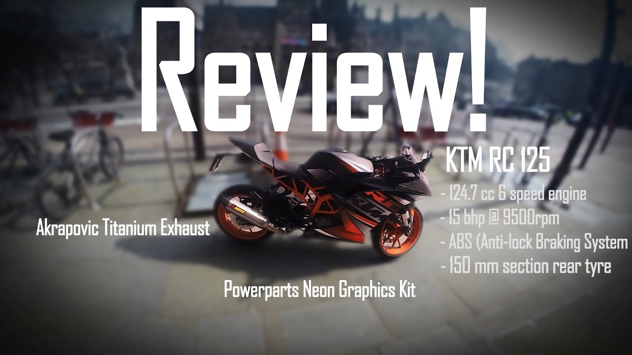 2015 KTM RC 125 Review