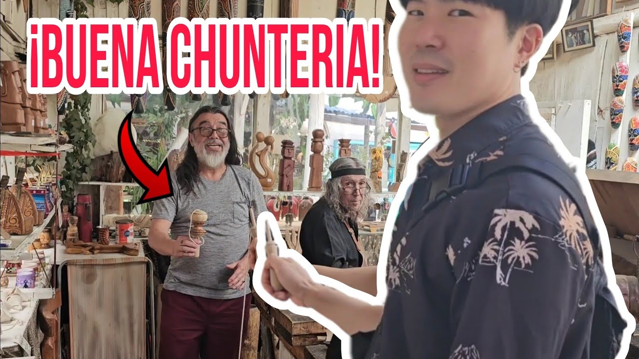 COREANO CONOCE LA ARTESANÍA CHILENA + MOTE CON HUESILLO | Nicolisa