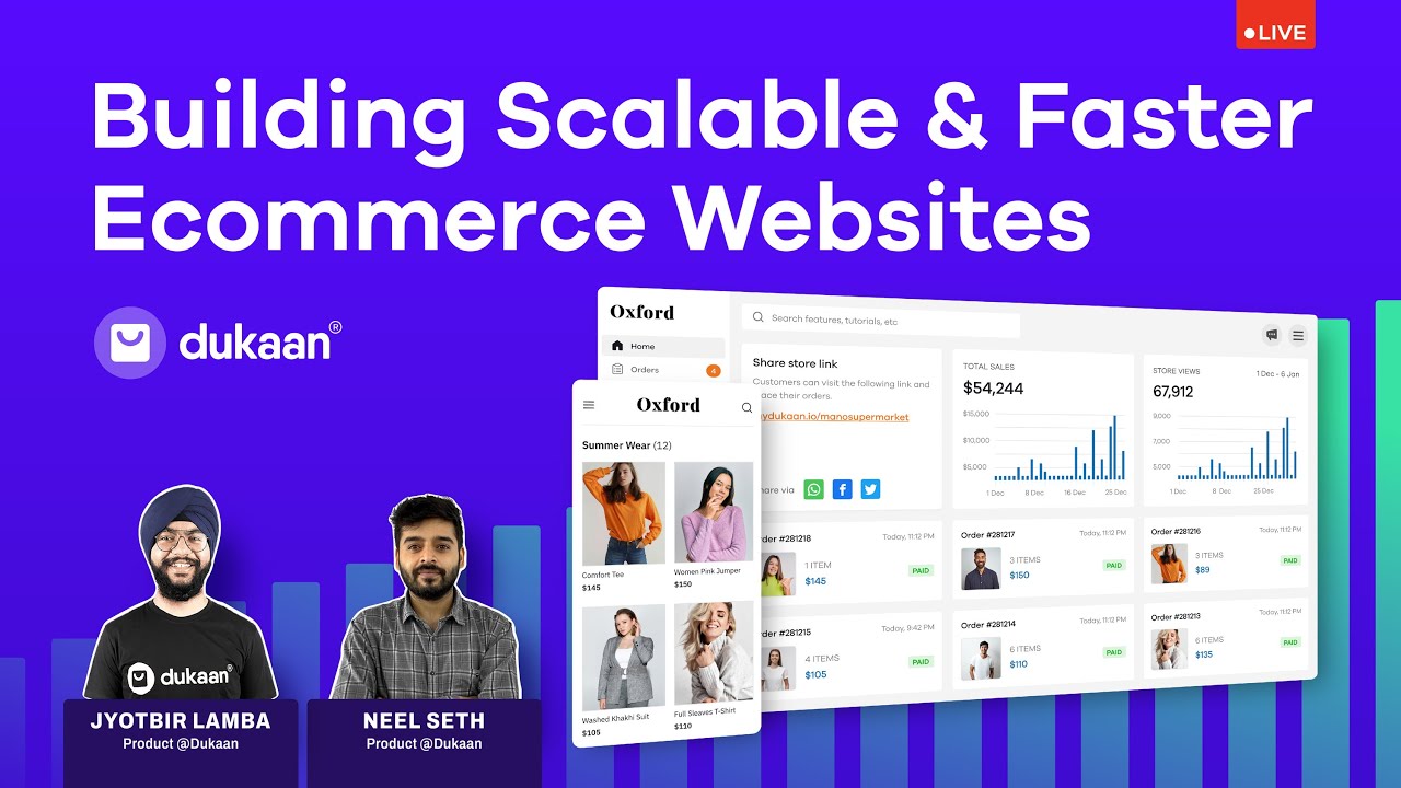 [Webinar] - Building Scalable & Faster E-commerce Websites
