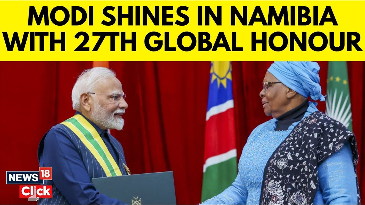 Namibia Honours PM Modi With Top Civilian Award: All About The Welwitschia Mirabilis Award | N18G