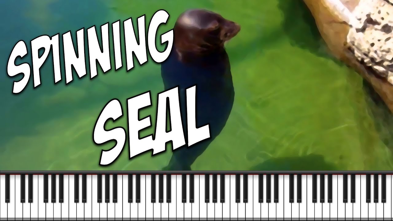 Synthesia [Piano Tutorial] Spinning Seal - Happy H Christmas