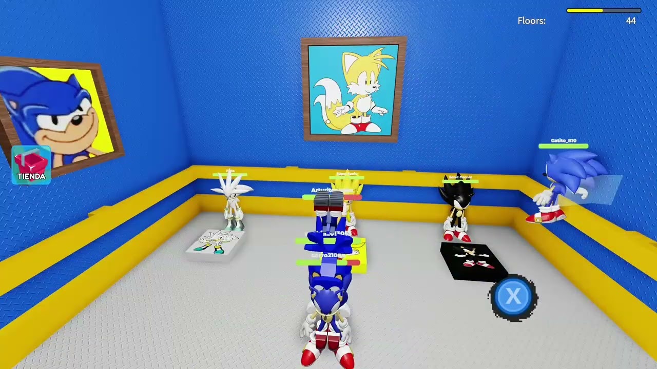 #roblox : partida en sonic