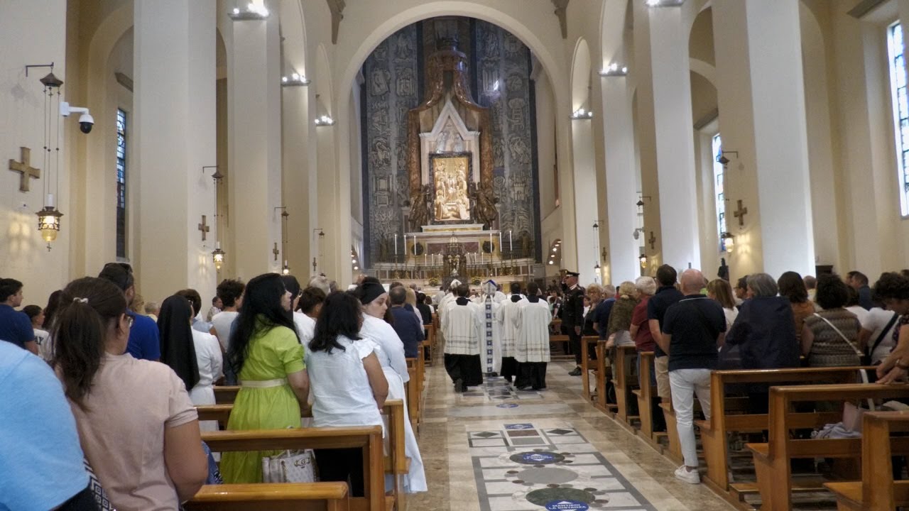 La veglia dei pellegrini per Mamma Schiavona