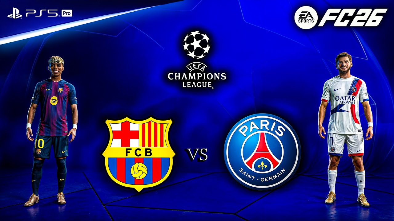 FC 26 - Barcelona vs. PSG - UCL Final 25/26 Full Match | PS5™ Pro [4K60]
