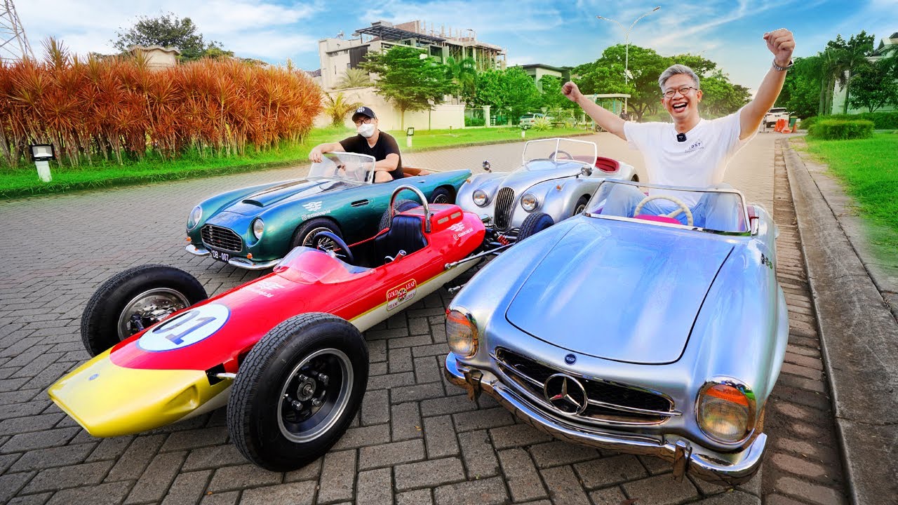 OMAIGAT! MOBIL MINI 300 JUTA!! SPORT KLASIK PERSIS MOBIL ASLINYA!!