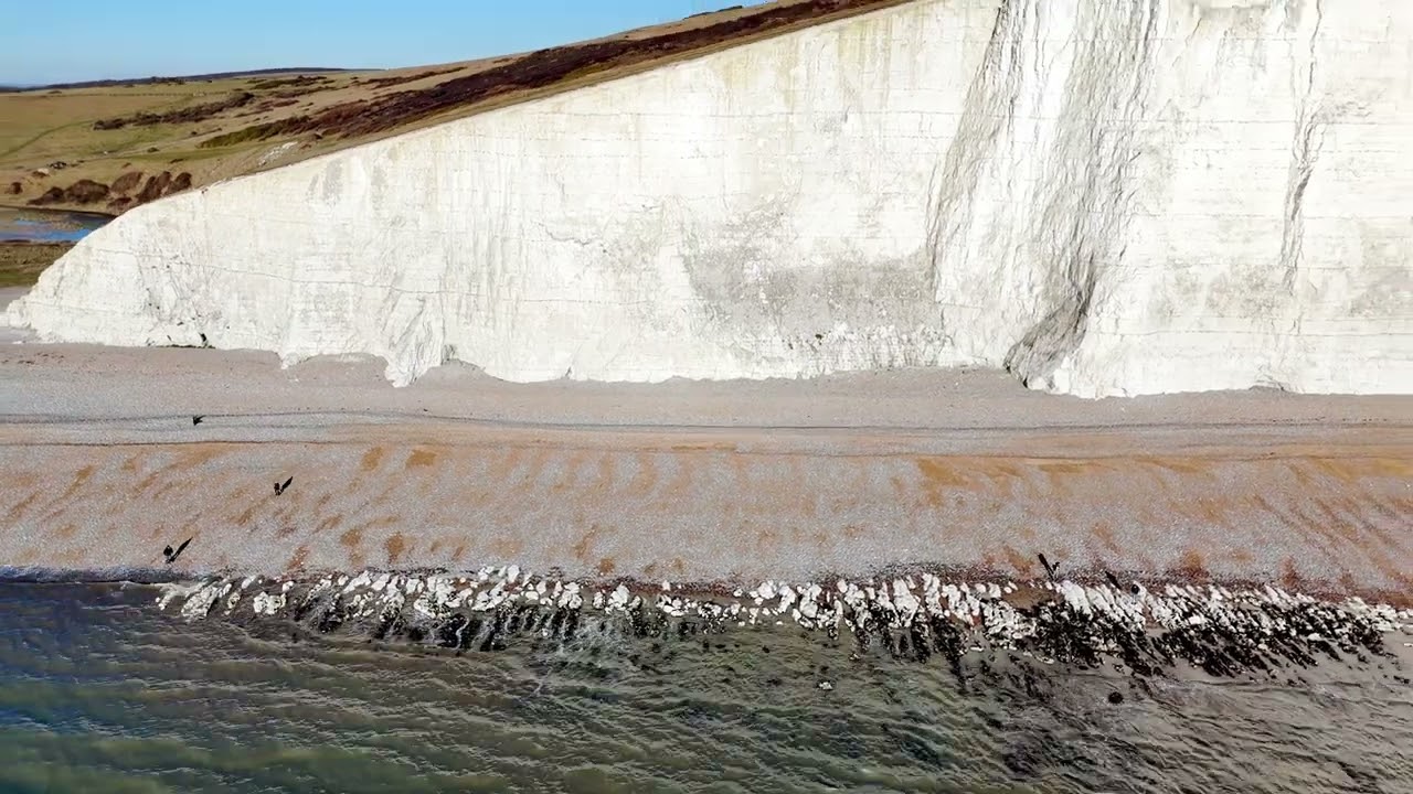 Cuckmere Haven - Beach and Cliffs.