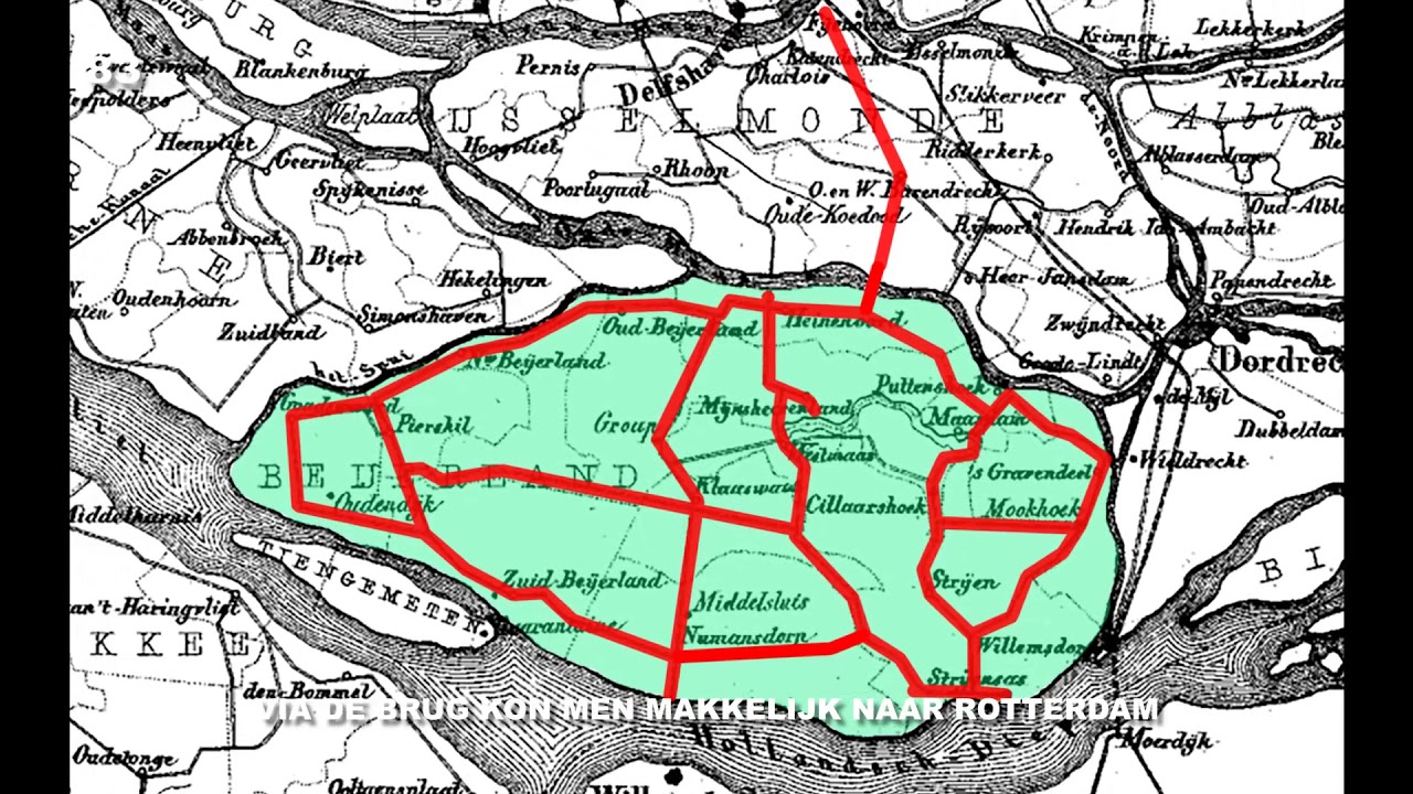 De stoomtram in de Hoeksche Waard