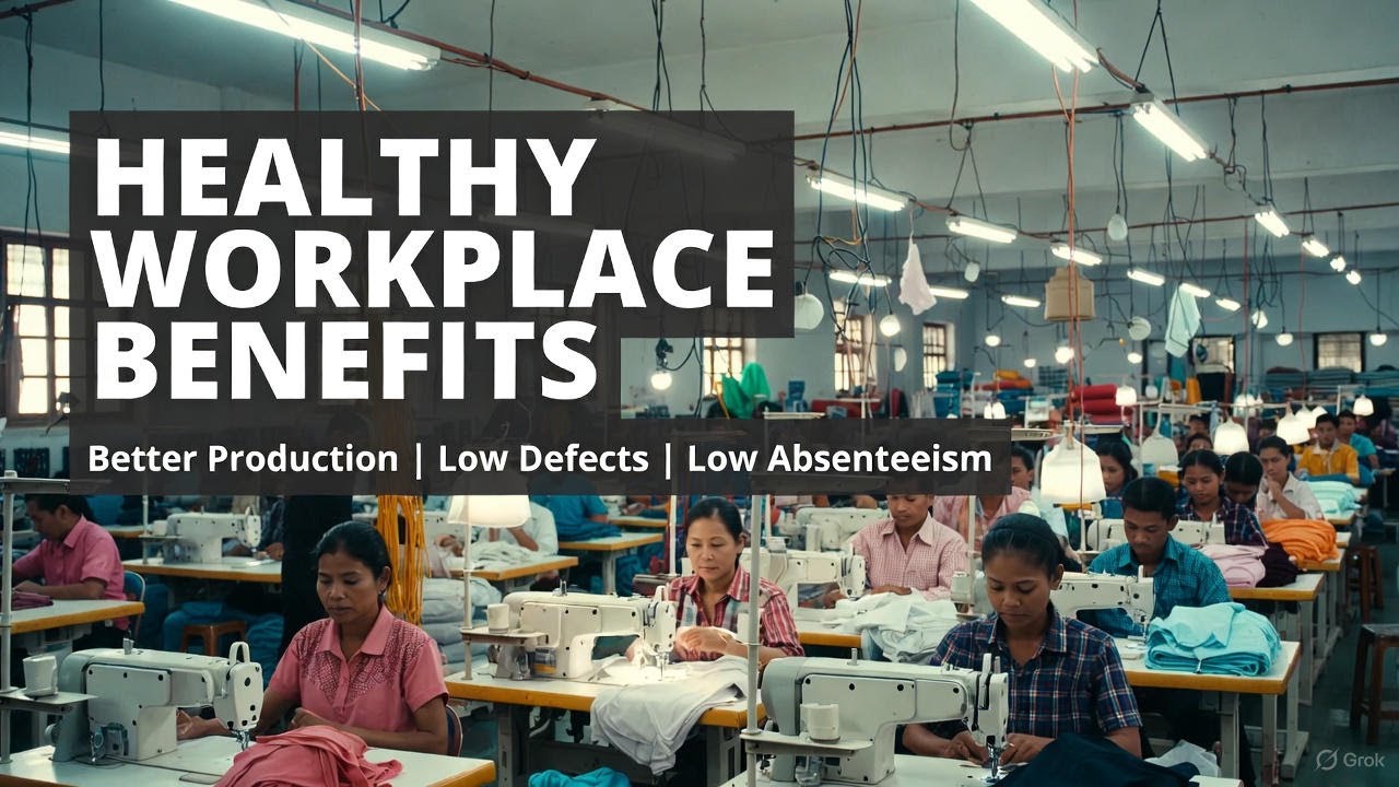 Healthy Workplace লাইনের Output, Quality, Absenteeism সব কীভাবে improve করে? | Smart Supervisor EP12