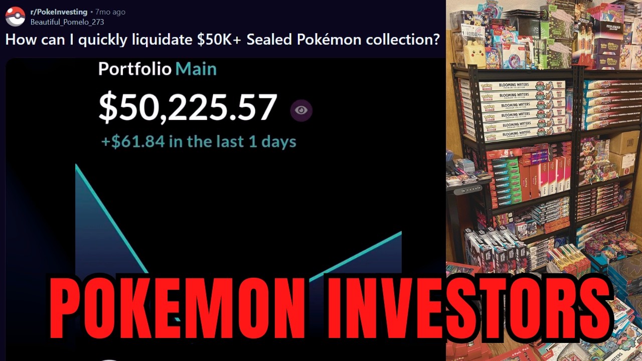 Инвесторы в Pokemon не могут найти покупателей в 2026 году
