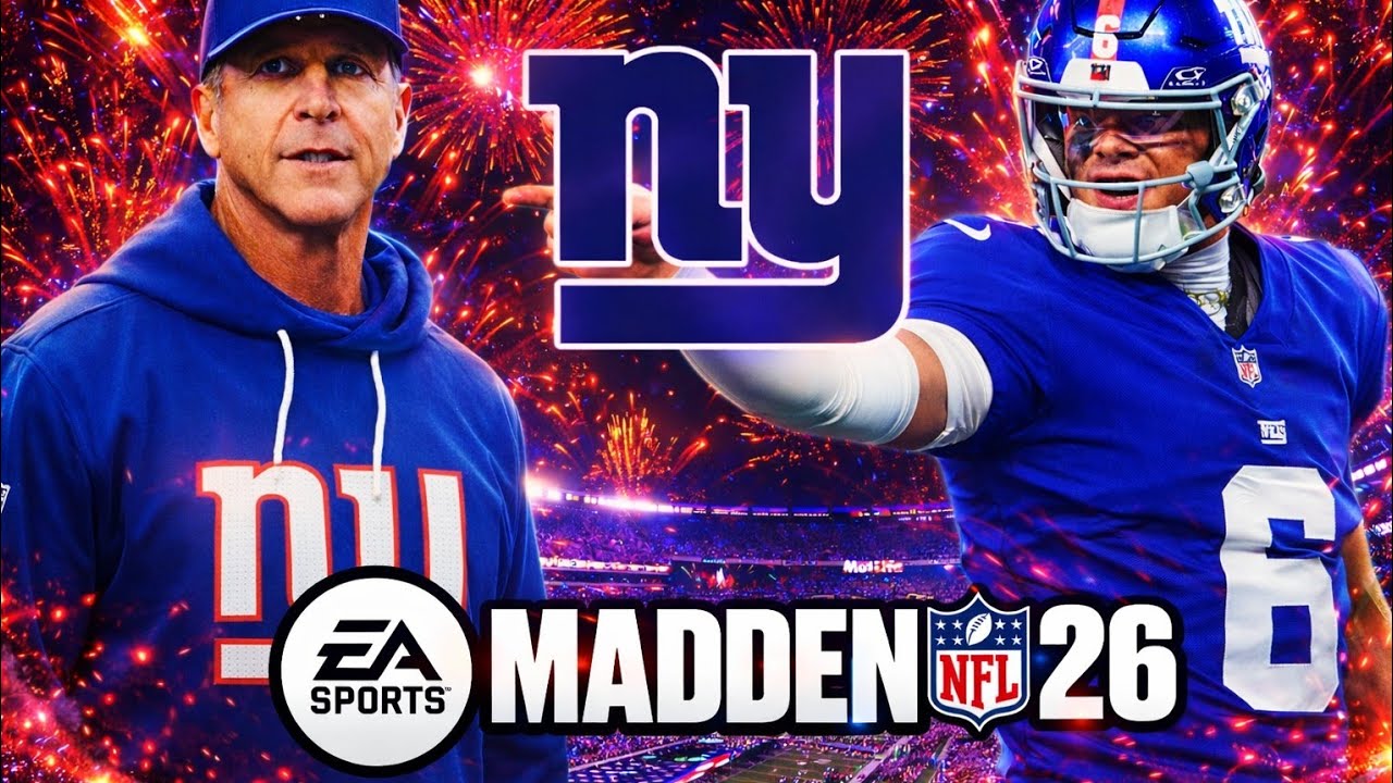 Will John Harbaugh Save The Giants?! Madden 26 Franchise Rebuild!