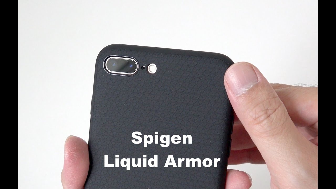Spigen Liquid Armor iPhone 7 Plus Case - slim profile and comfortable grip