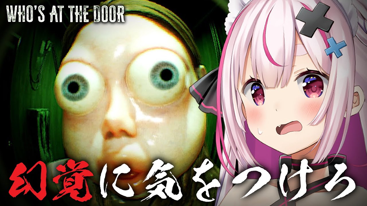 【Who's at the door?】ゲキヤバ訪問者からおくすりをもらうホラーゲーム【
