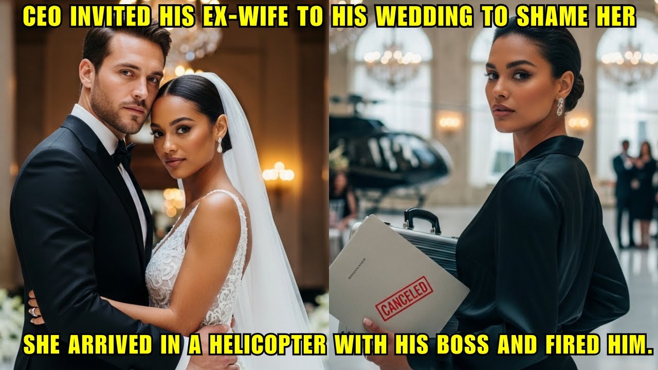 CEO Invited His Ex-Wife To His Wedding To Shame Her—She Arrived In A Helicopter With His Boss And...