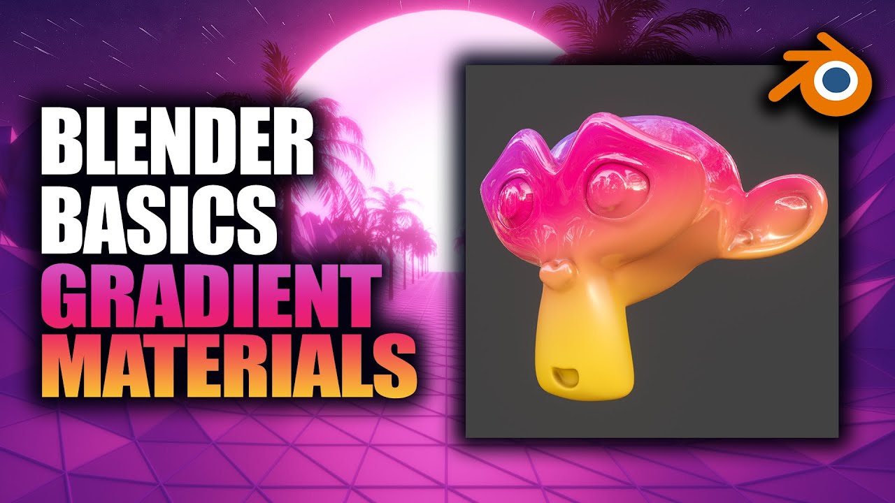 Blender Basics - Gradient Materials | Color Ramp Node