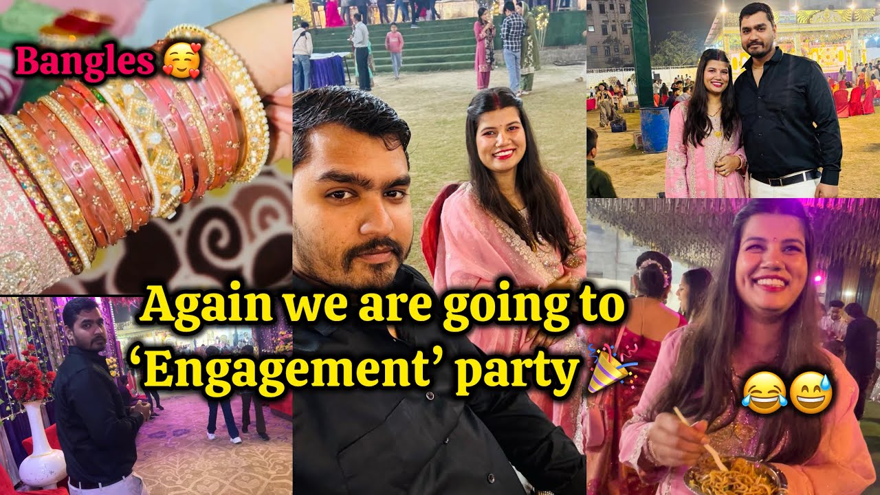 Today we are going to another engagement party 🎉 ￼#vlogging #viralvideos #wedding #trending 