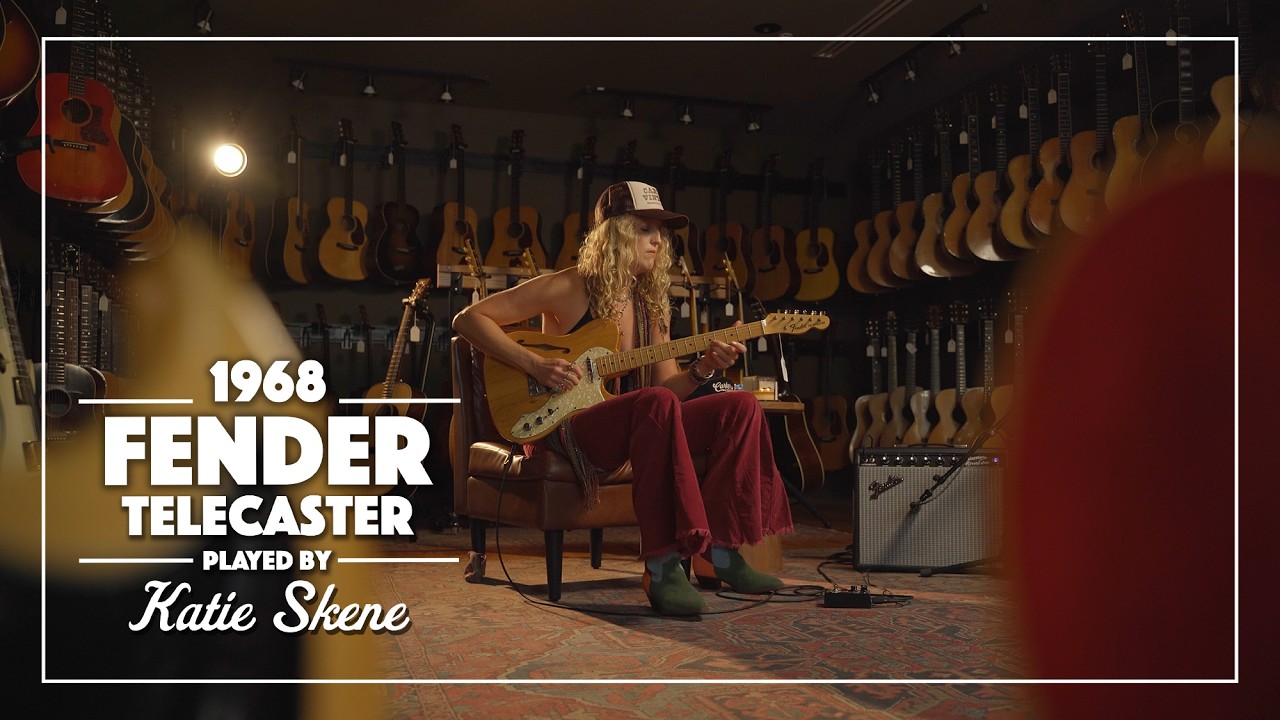 1968 Fender Telecaster Thinline played by Katie Skene Live at Carter Vintage Guitars I Nashville, TN