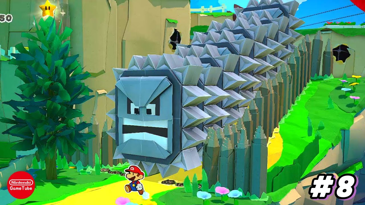Paper Mario The Origami King - Find All Shell Stone Gameplay #8 Nintendo Switch [Nintendo GameTube]