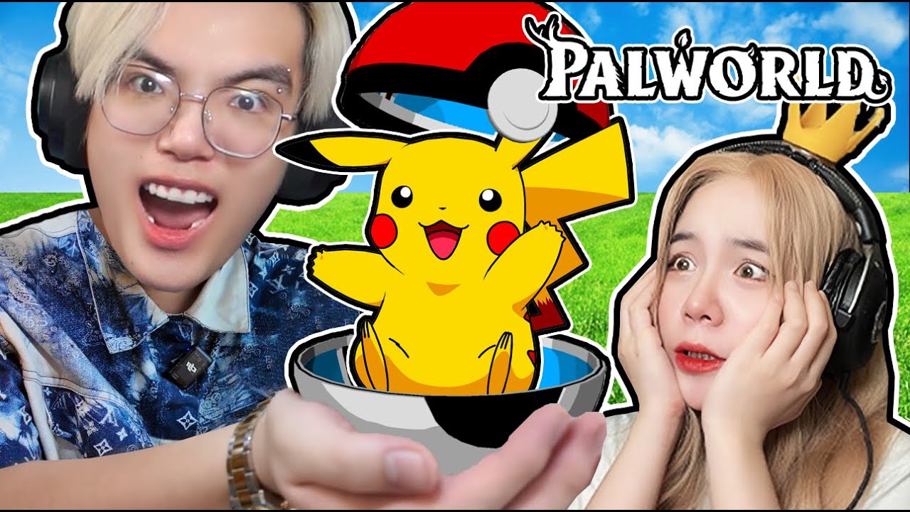 PHONG CẬN VÀ SAMMY SĂN POKEMON CỰC CUTE LÀM THÚ CƯNG TRONG PALWORLD
