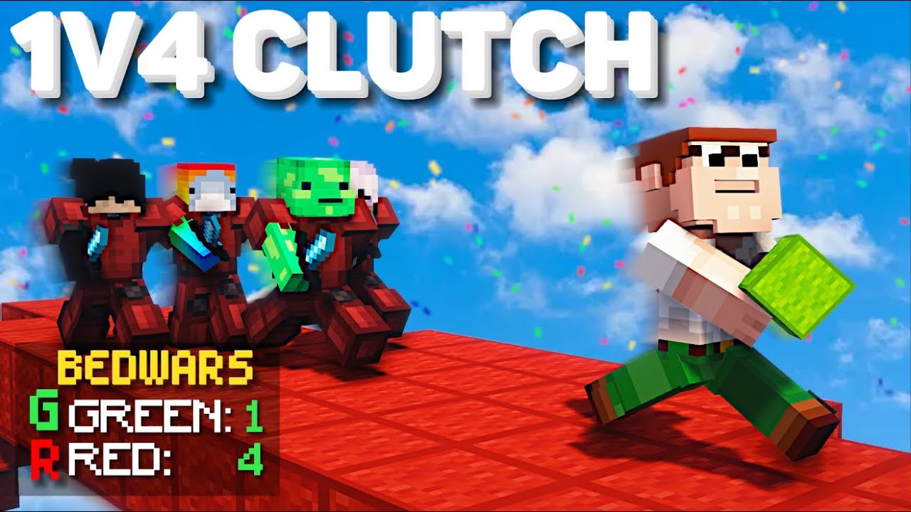 1v4 Clutching in a Ranked Bedwars Tournament (ft. @TheLaSteve)
