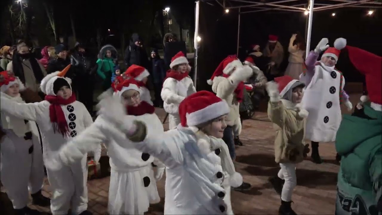 Eglutės įžiebimas Alvite.  2025 .12. 19.