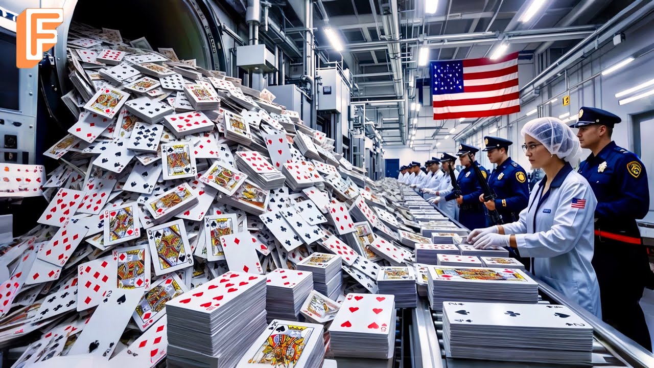 How Millions Of Playing Cards Are Made For Las Vegas Mega Industry
