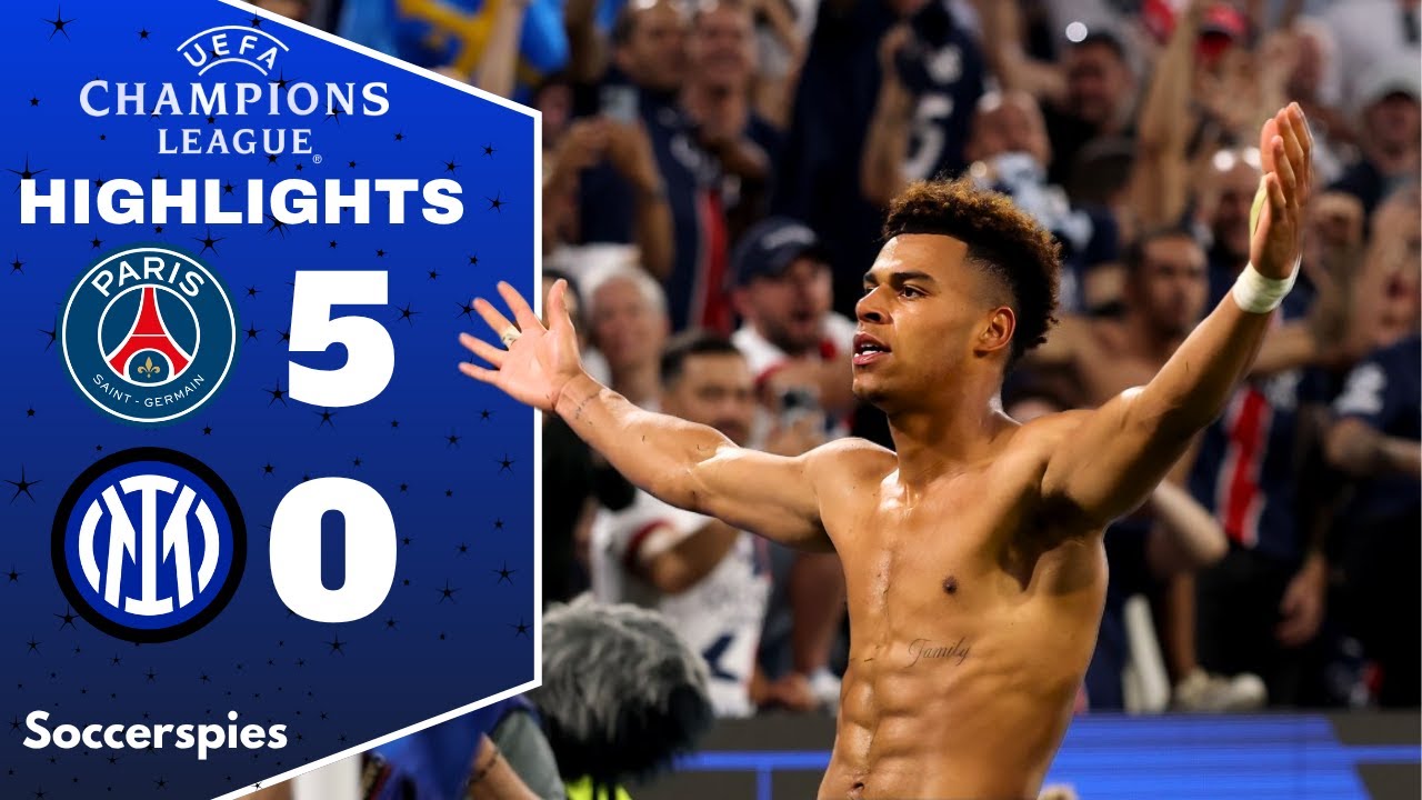 PSG vs Inter Milan 5-0 | Highlights and All Goals | UCL Final