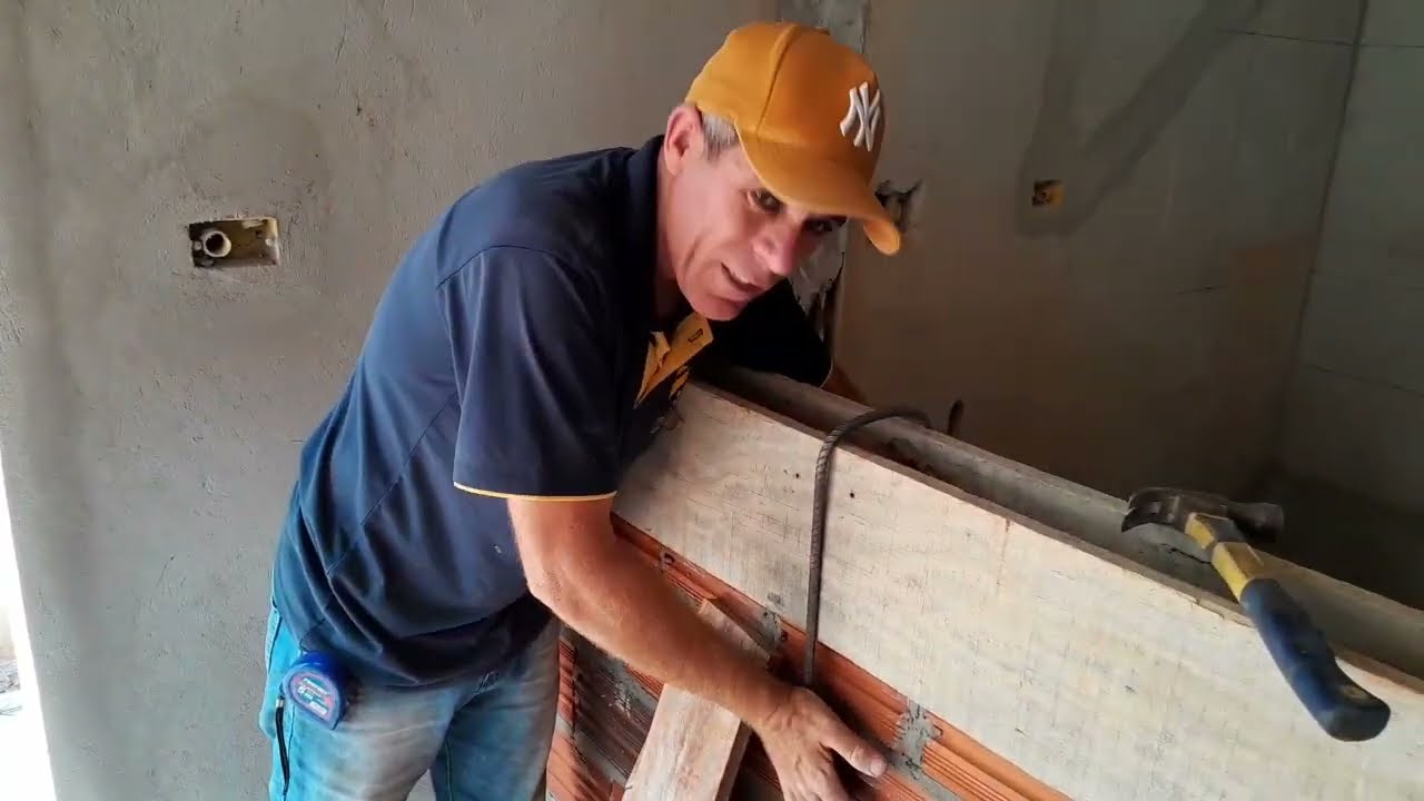 Como travar caixas de viga com apenas grampos de ferro !  É rapido e facil !