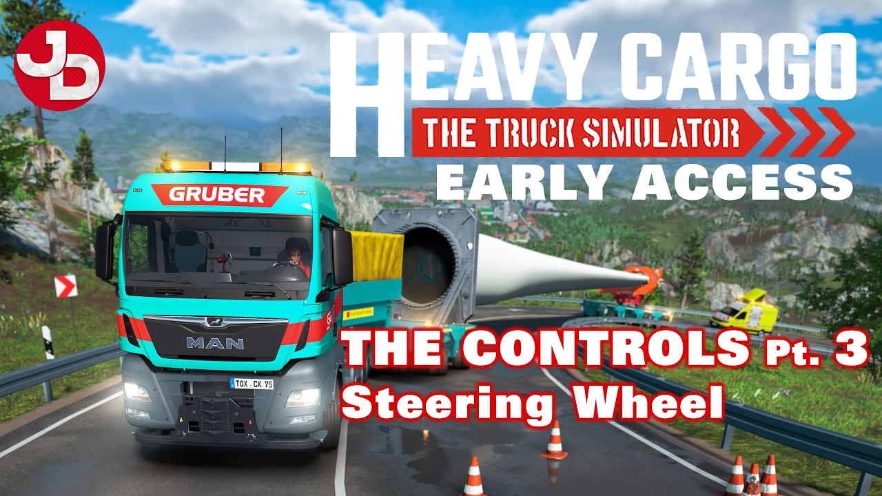 TESTING Heavy Cargo Steering Wheel for Maximum Control!