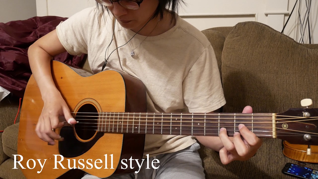 Three different Old-Time Backup Guitar Styles on 